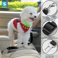 Car seat belts for pets